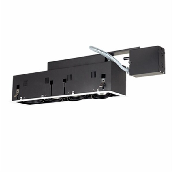 Gorgeousglow 4 - Light Double Gimbal Linear Recessed Fixture Line Voltage. GO2434133 - main